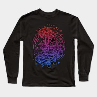 Zen Betta fish Long Sleeve T-Shirt